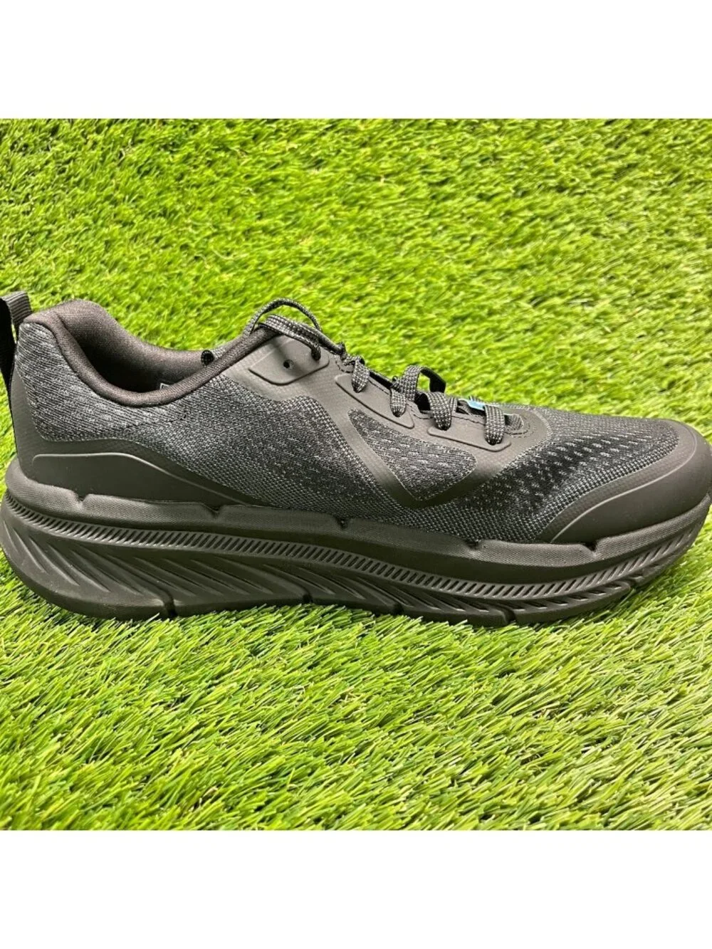 Skechers Max Cushioning Premier 2.0 Mens Size 9.5 Black Running Shoes Sneakers